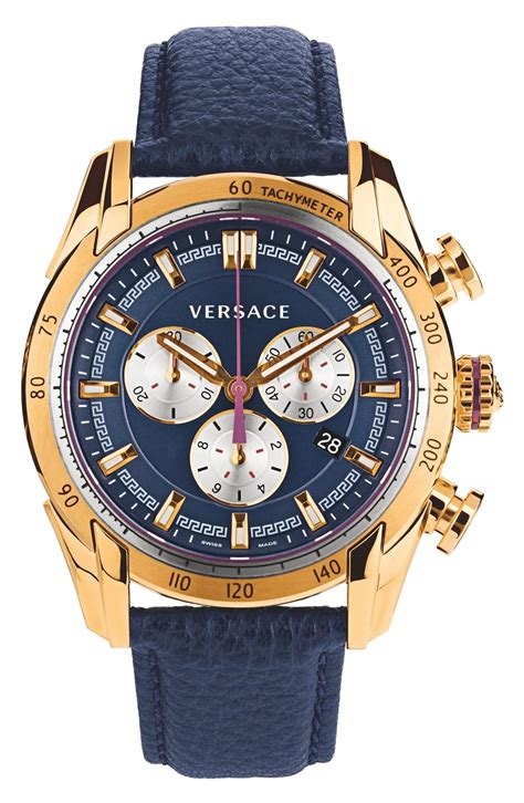 versace chronograph scwarz|versace watches for sale.